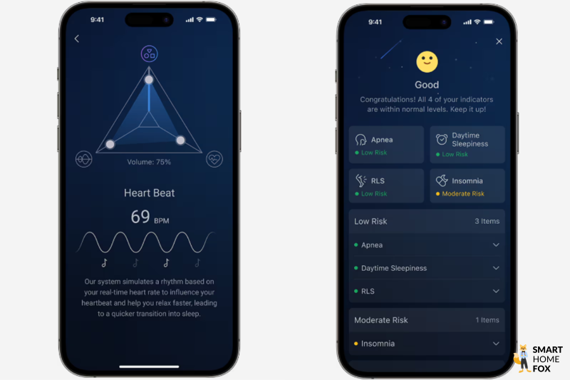 Amazfit Helio Ring: ZeppAura AI Ruhe- und Wellness-Service